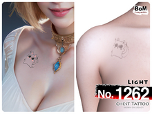 (Chest Tattoo) No.1262 Light