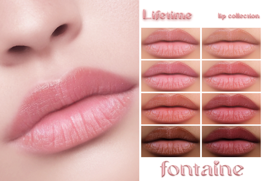 Fontaine Cosmetics - Lifetime Lips Collection - DEMO