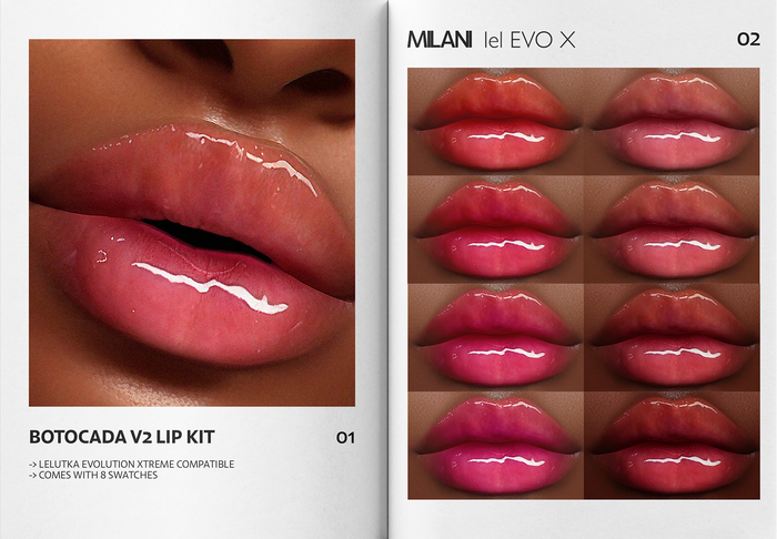 MILANI - "BOTOCADA V2" LIP KIT / FATPACK