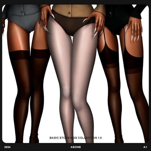 [A1] Basic Stockings collection