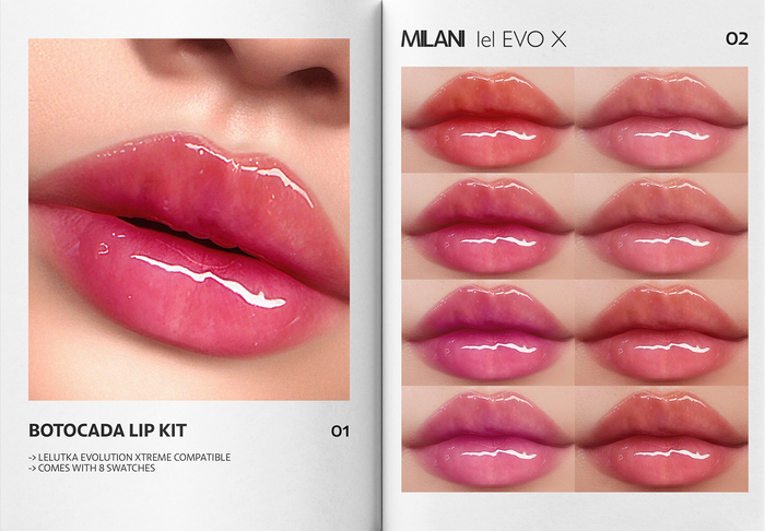 MILANI - "BOTOCADA" LIP KIT / FATPACK