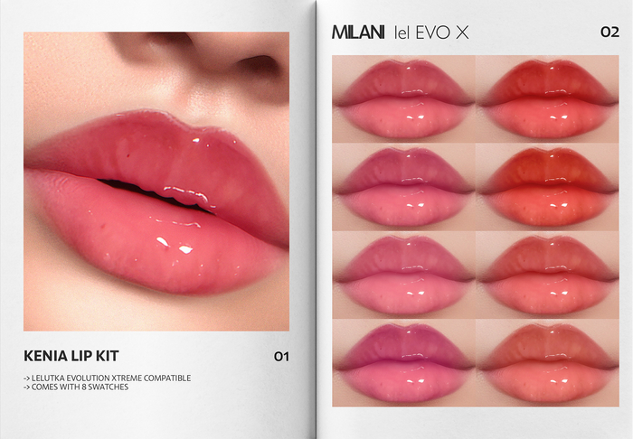 MILANI - "KENIA" LIP KIT / FATPACK