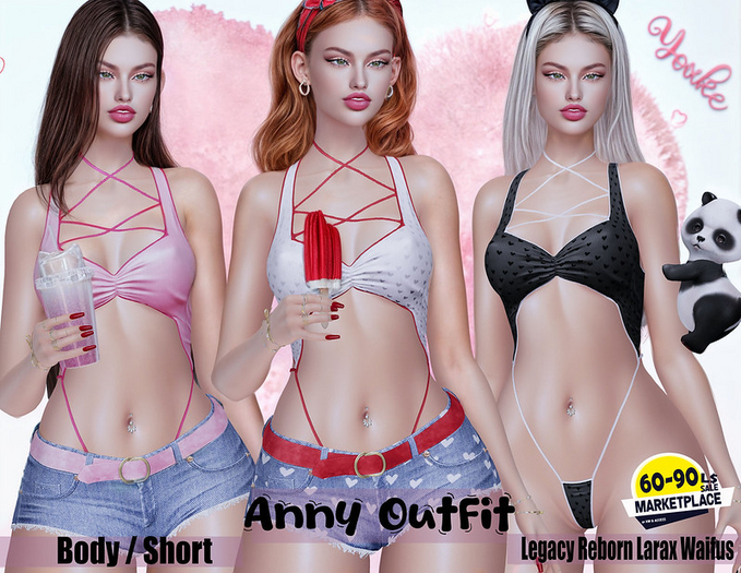 .:: Youke.::Anny  Megapack Body & Short