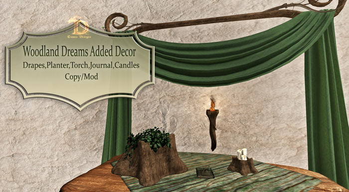 ^TD^Woodland Dreams Added Decor