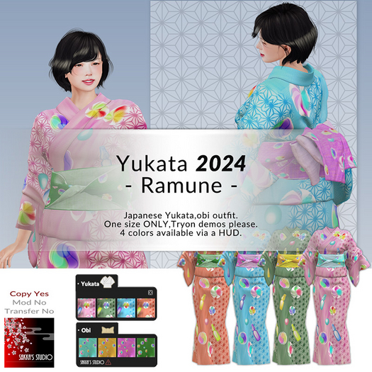 Ss.F24.Yukata - Ramune