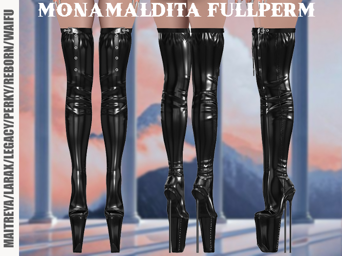 #29 - MONAMALDITA - Full Perm - Shoes
