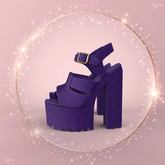 Purple Angie HEELS REBORN