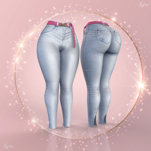 Fade Pink Jeans REBORN
