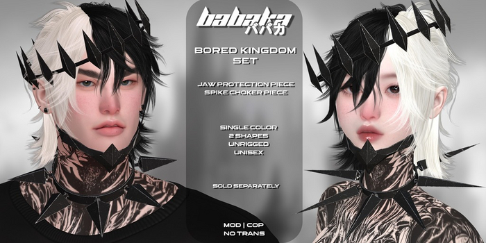 BABAKA - Spike Choker Piece
