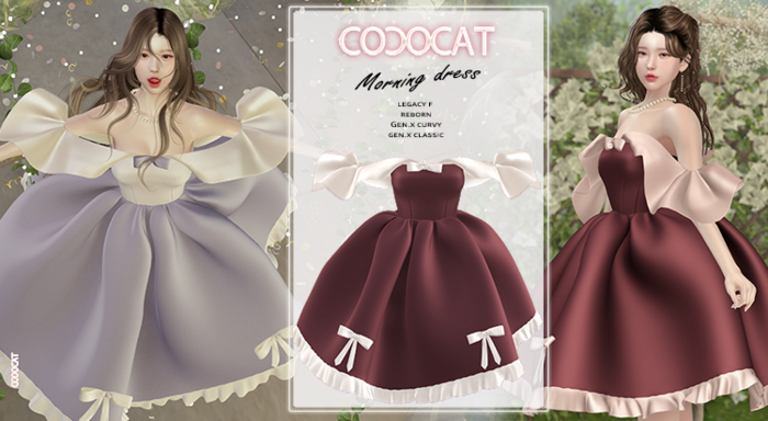 .cococat. Morning dress - Ruby