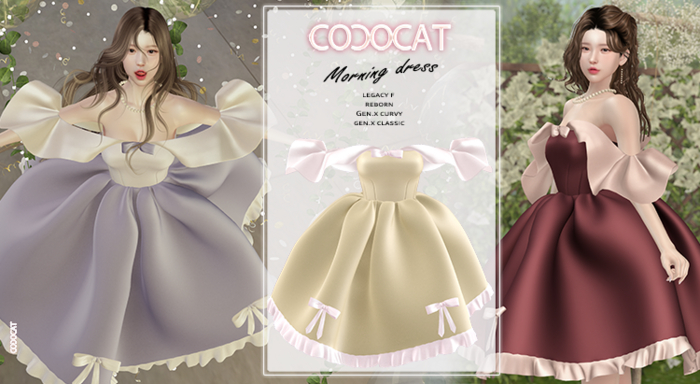 .cococat. Morning dress - Rice