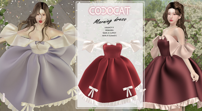 .cococat. Morning dress - Red