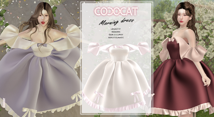 .cococat. Morning dress - Ivory