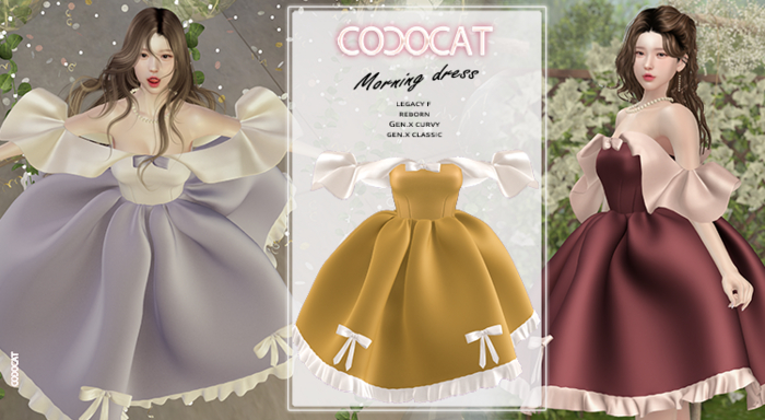.cococat. Morning dress - Gold