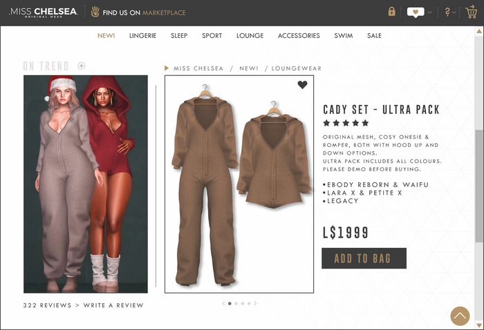 .miss chelsea. Cady Set - Ultra Pack