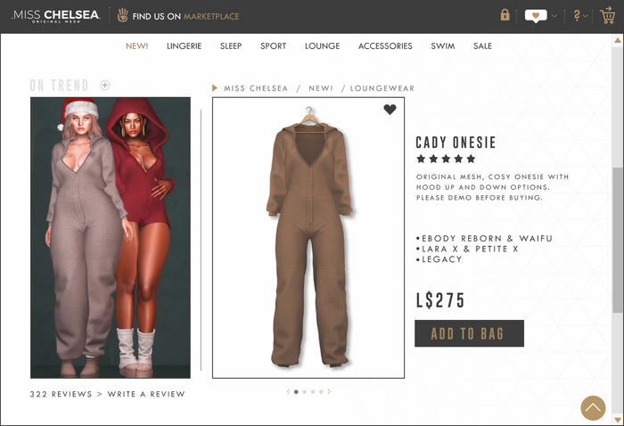 .miss chelsea. Cady Onesie Tan