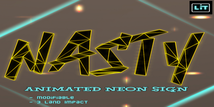 NASTY Neon Sign
