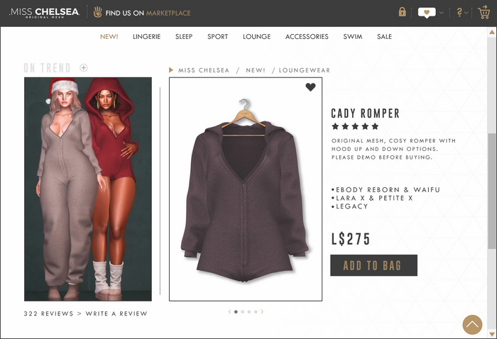 .miss chelsea. Cady Romper Aubergine