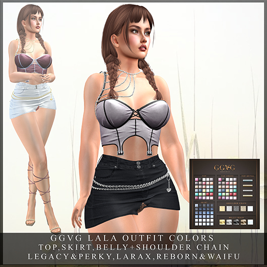 GGVG LALA OUTFIT COLORS