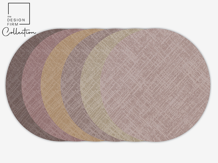 TDFC - Georgina Round Rug (Warm Tones)