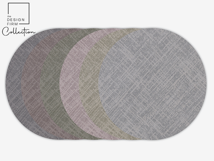 TDFC - Georgina Round Rug (Cool Tones)
