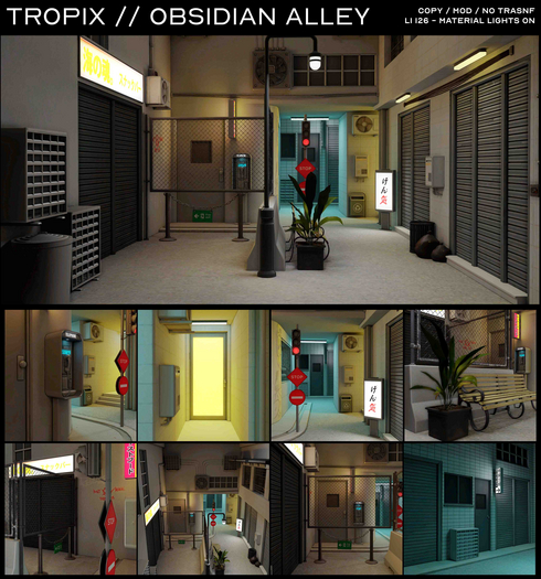 TROPIX // Obsidian Alley [box]