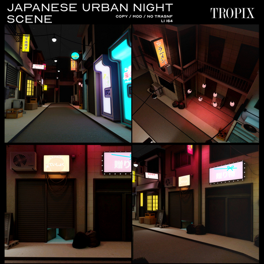 TROPIX // Japanese Urban Night Scene [box]