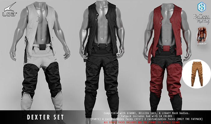 [LOB] DEXTER PANTS - BROWN