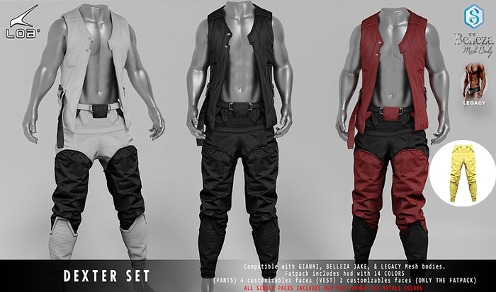 [LOB] DEXTER PANTS - YELLOW