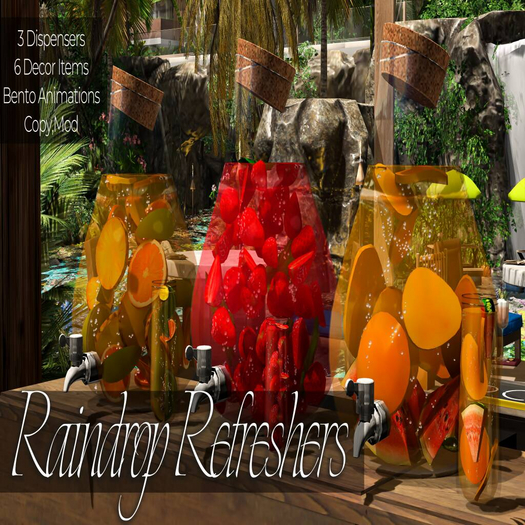 [S.S.] Raindrop Dispensers
