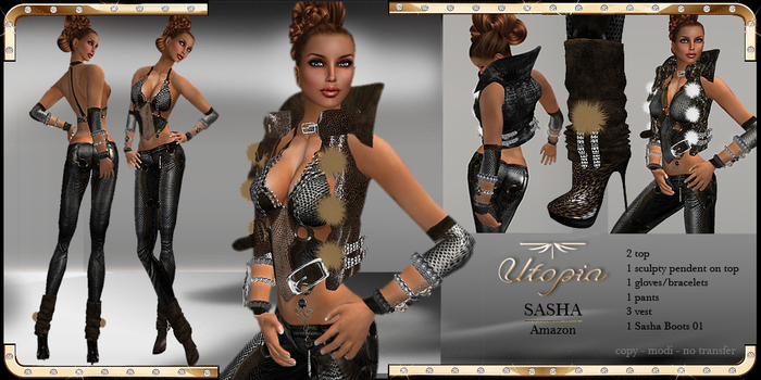 Utopia SASHA Amazon - Appliers Included!