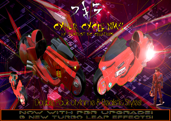 Akira Cyber Cycle Double Pack!
