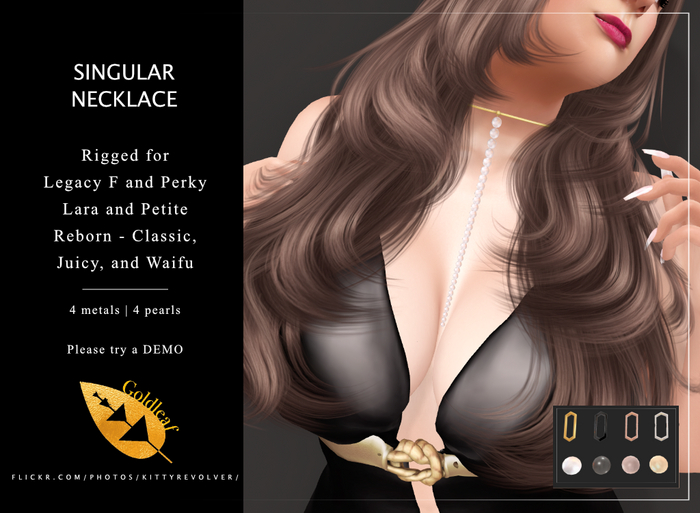 Goldleaf - Singular Necklace 