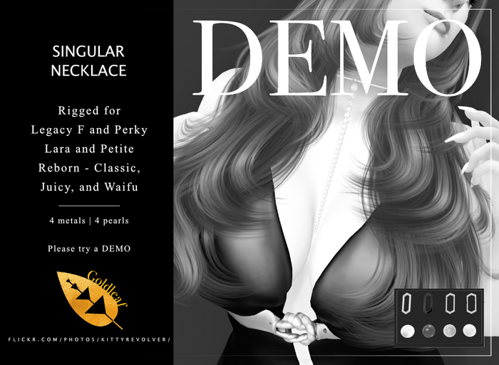 Goldleaf - Singular Necklace - DEMO 