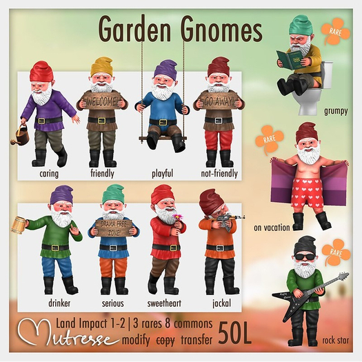 09 Mutresse - Grumpy Gnome - RARE