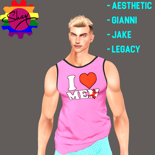 I Love Me Tank Pink