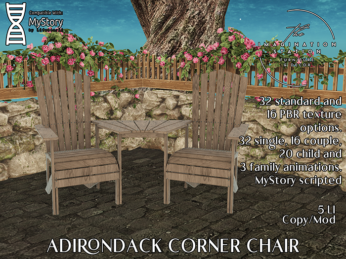 Adirondack Corner Chair