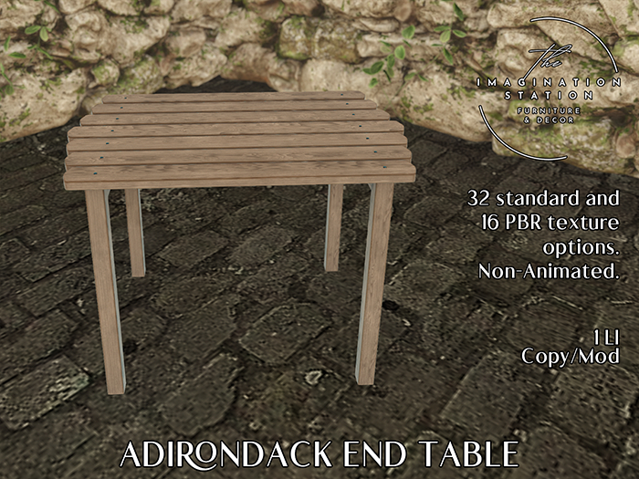 Adirondack End Table (group gift)