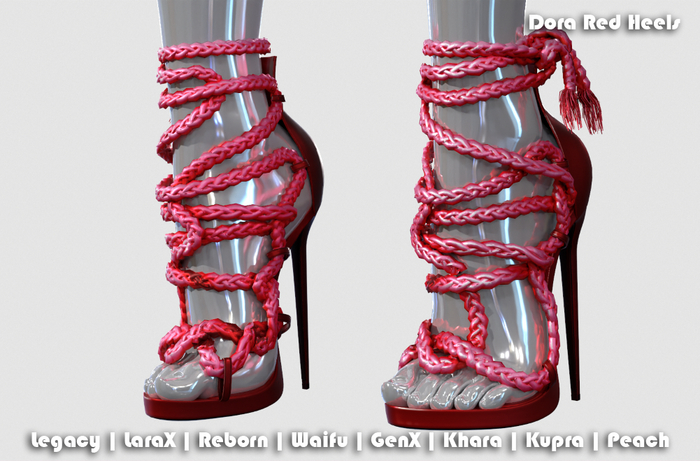 Dora Red Heels 