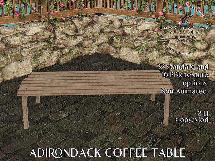 Adirondack Coffee Table (group gift)