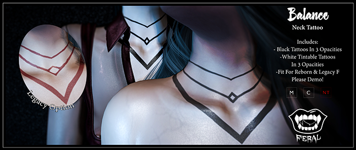 .:Feral - Balance Tattoo (Female)