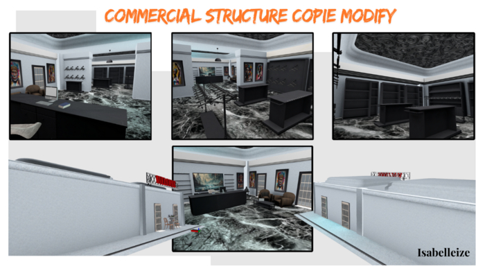 Clothing Store - Copy & Modify Mesh