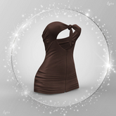 Brown Calla Dress WAIFU
