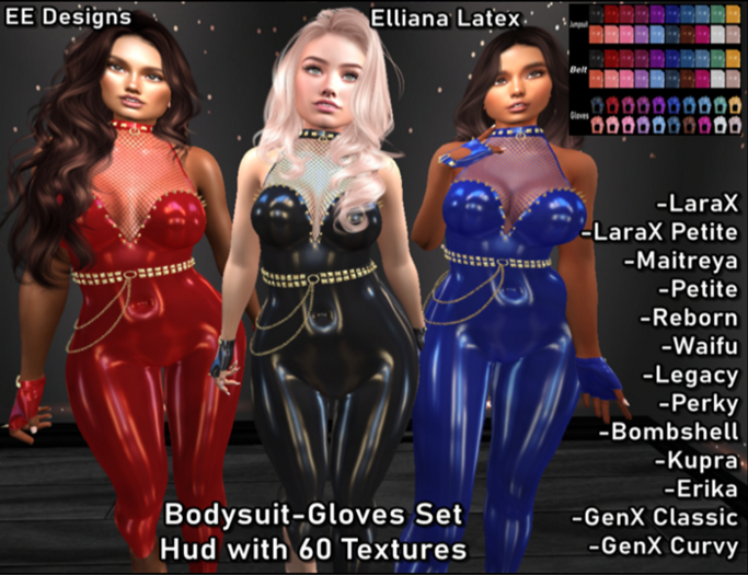 ::.EE.:: Outfit Set *Elliana Latex*
