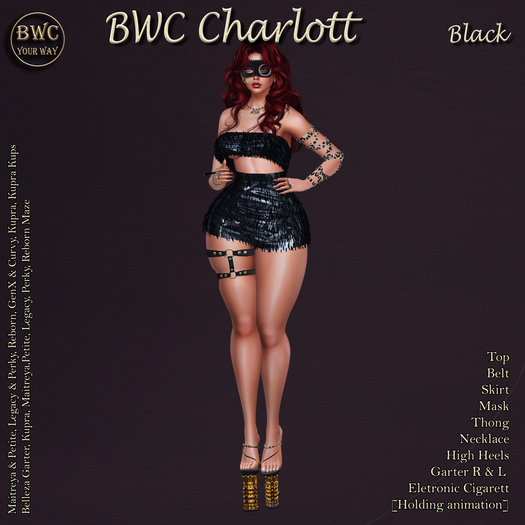 BWC Charlott Black - 50% Off! Black Friday Starts