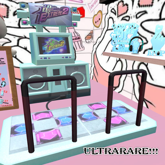 02 BSHouse K-POP Dance Machine  Blue -ULTRARARE