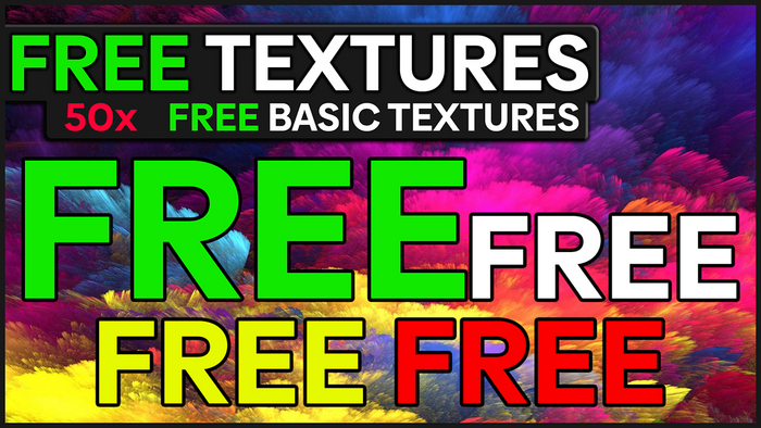 [MICHE] 50x FREE BASIC TEXTURES (GIFT)