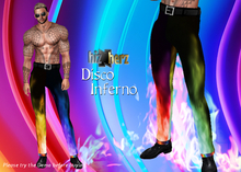 hizNherz Disco Inferno Pants Multi (Animated)