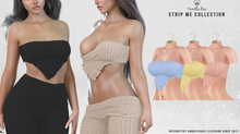 *Vanilla Bae* Laura Top - Light 3 Pack - Strip Me - Maitreya / LaraX / Legacy / Ebody Reborn / Waifu