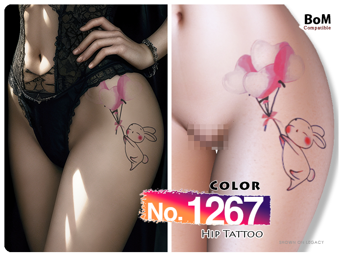 (Hip Tattoo) No.1267 Color